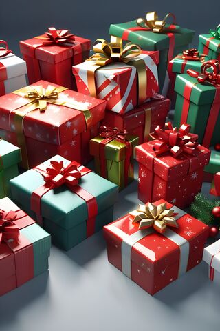 A Group Of Presents