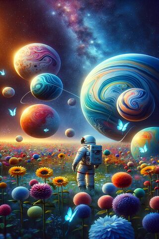 Cosmic Garden 🌌🌼
