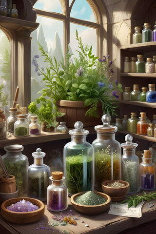 Enchanted Herbal Workshop 🌿✨