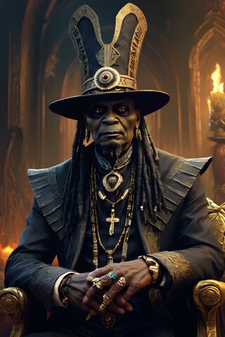 The Enigmatic Sorcerer 🧙🏾‍♂️✨