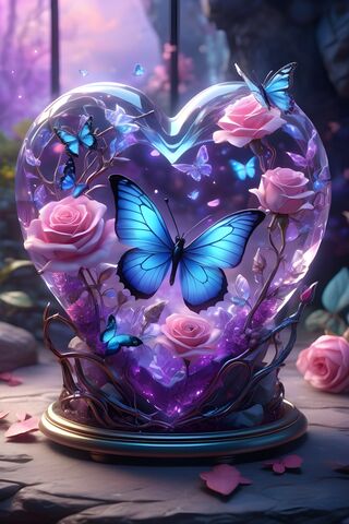 Butterflies and Roses