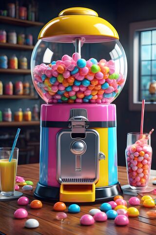 Bubble Gum Machine
