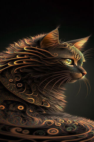 Enchanted Feline