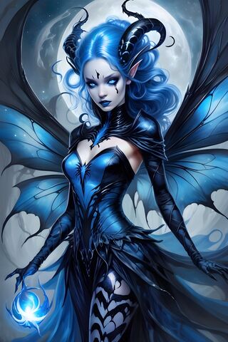 Blue Gothic Fairy