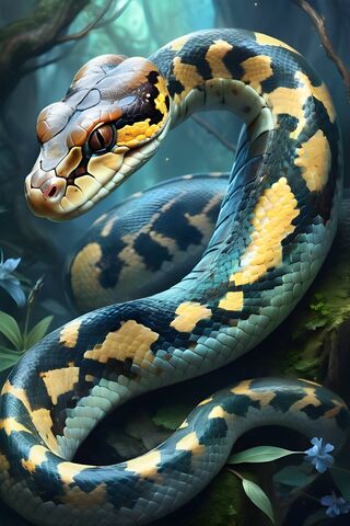 Majestic Python in the ..