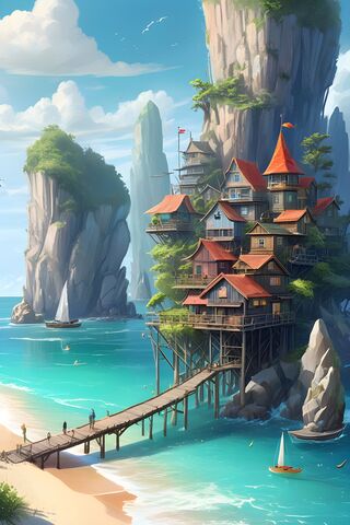 Enchanted Coastal Retre..
