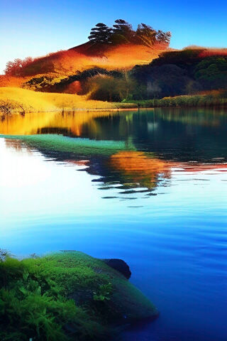 Serene Reflections 🌅🌊