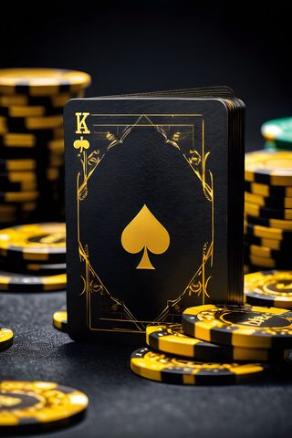 Black and Gold Poker