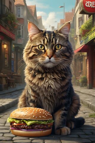 The Purr-fect Meal: Bur..