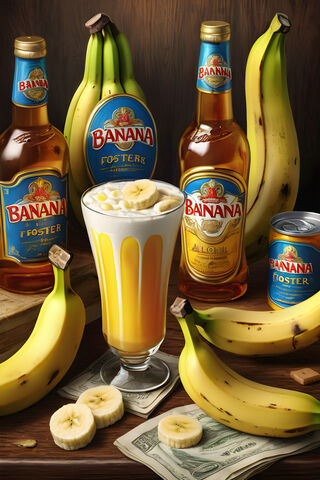 Banana Fosters Alcoholic Drink