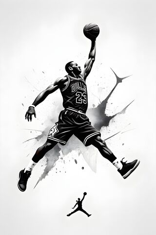 The Legend in Flight 🏀✨