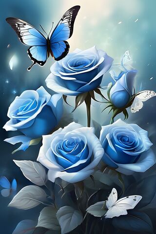 Blue Roses