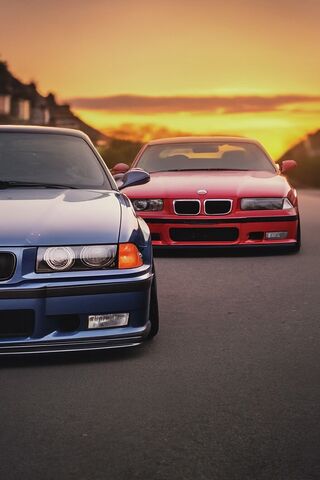 Sunset Showdown: BMW Be..