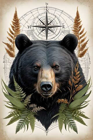Black Bear Compass
