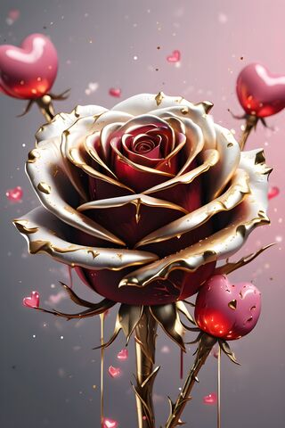 Black N Red Rose (One Of My Favorites. )