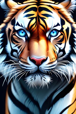 Fierce Elegance: The Bionic Tiger