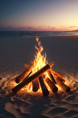 Beach Bonfire
