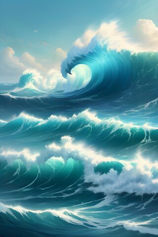 Big Pink Waves