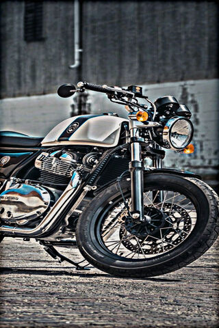 Sleek Vintage Ride 🏍️✨