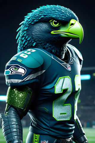 Fierce Spirit of the Seahawks 🦅🏈