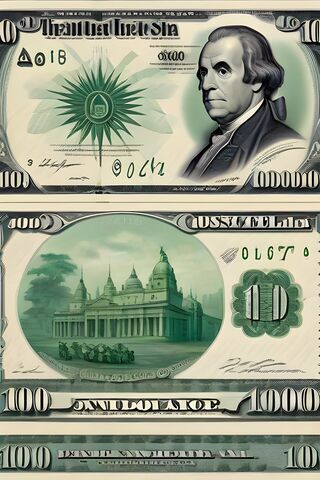 Impressive Greenback: The $100,000 Bill 💵✨