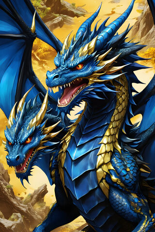 Majestic Guardians of the Skies 🌌🐉