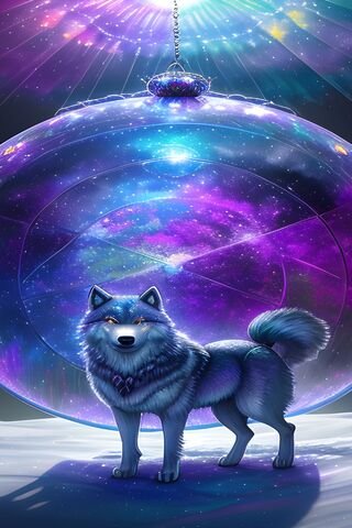 Blue and Purple