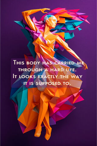 Embracing Strength Through Art 🎨✨