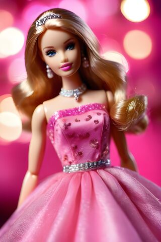 Glamorous Barbie in Pin..