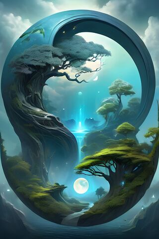BONSAI IN THE EARTH