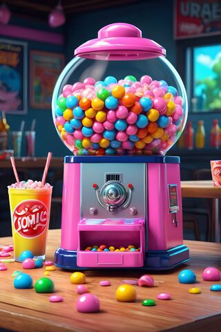 Bubble Gum Machine