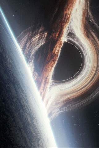 Cosmic Dance: The Black Hole's Embrace 🌌✨