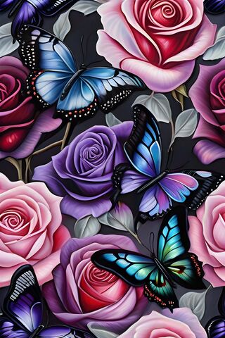 Butterflies Fly Calmly