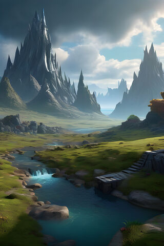 Enchanted Mountain Land..