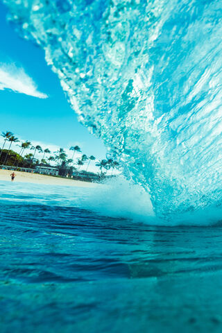 Crystal Clear Waves 🌊✨