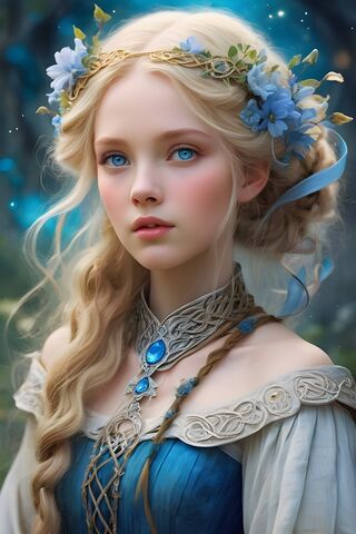 Blue Lady