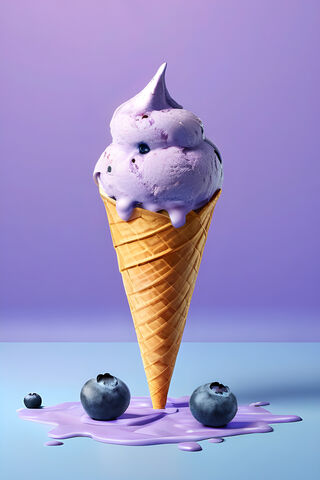 Blueberry IceCream