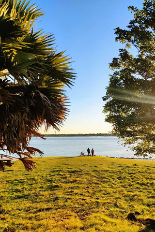 Serene Lakeside Evening..