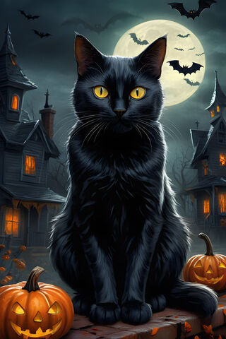 Spooky Night with a Bla..