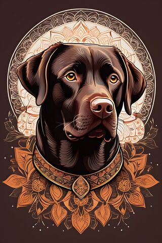 Majestic Labrador Portr..