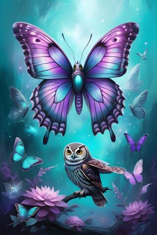 Butterfly Owl