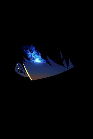 Mysterious Blue Flame 🔥✨