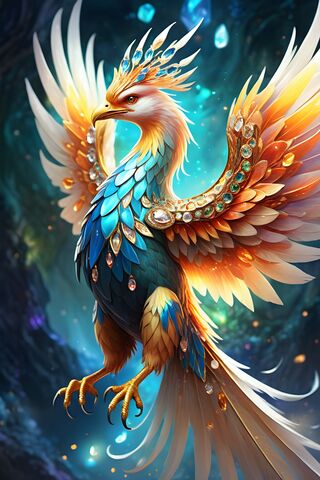 Bejeweled Phoenix