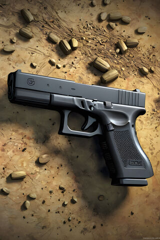 Sleek Power: The Glock Handgun 🔫