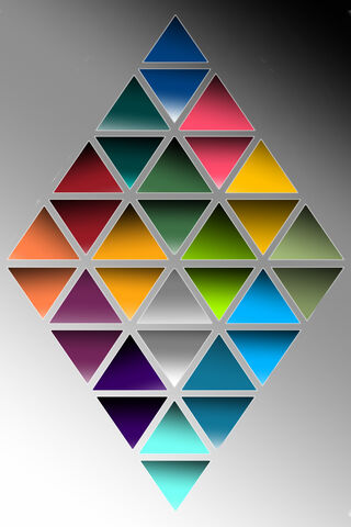 Brown Hexagon Tiles
