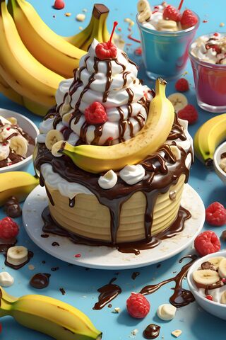 Banana Split Blizzard