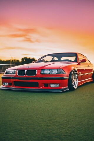 Sunset Stunner: BMW E36..