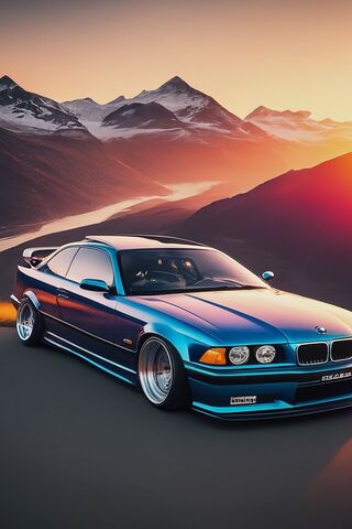 Stunning BMW in a Mount..