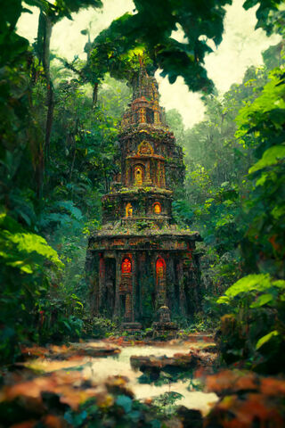 Enchanted Jungle Temple 🌿🏯