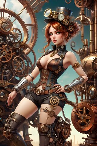 Biopunk Woman